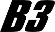 b3 model logo