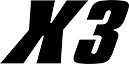 x3 logo image